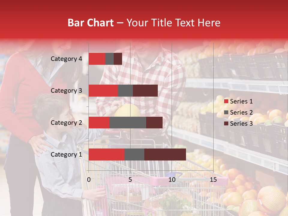 Woman People Marketplace PowerPoint Template