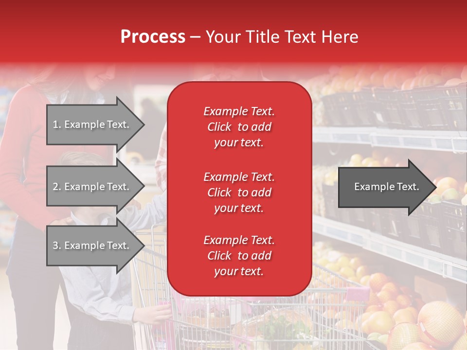 Woman People Marketplace PowerPoint Template