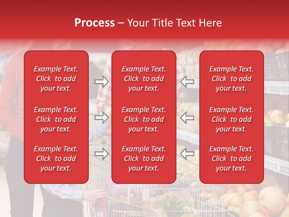 Woman People Marketplace PowerPoint Template