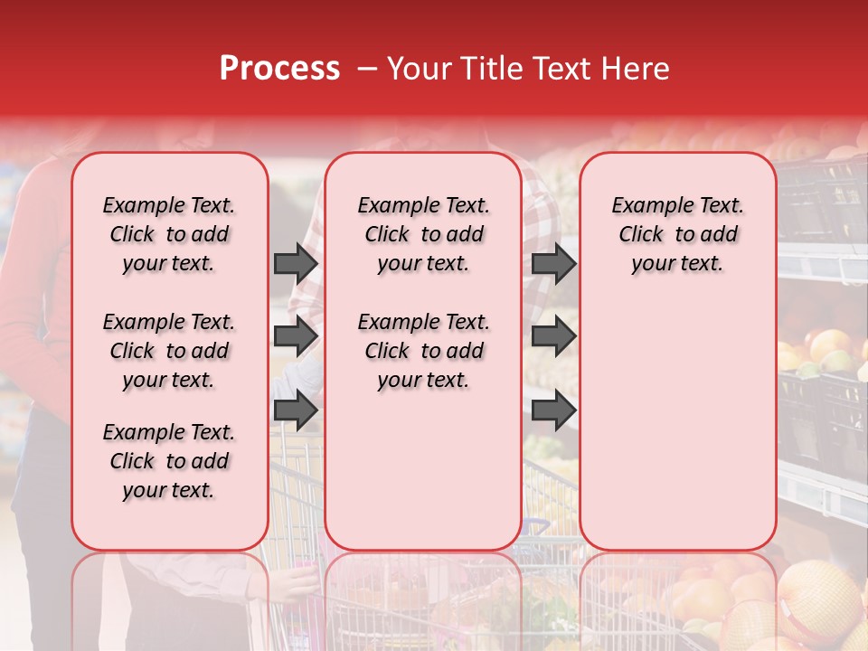 Woman People Marketplace PowerPoint Template