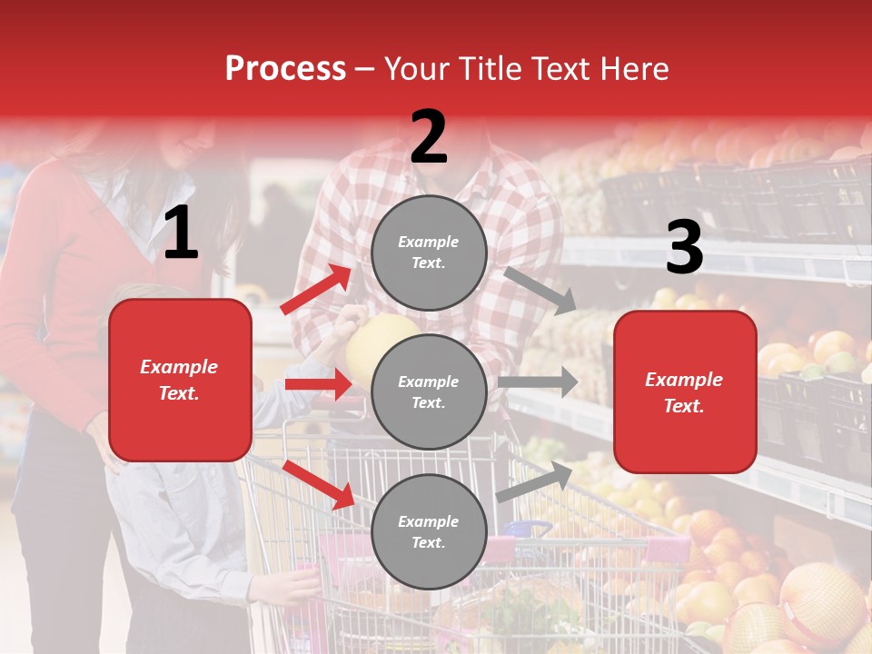 Woman People Marketplace PowerPoint Template