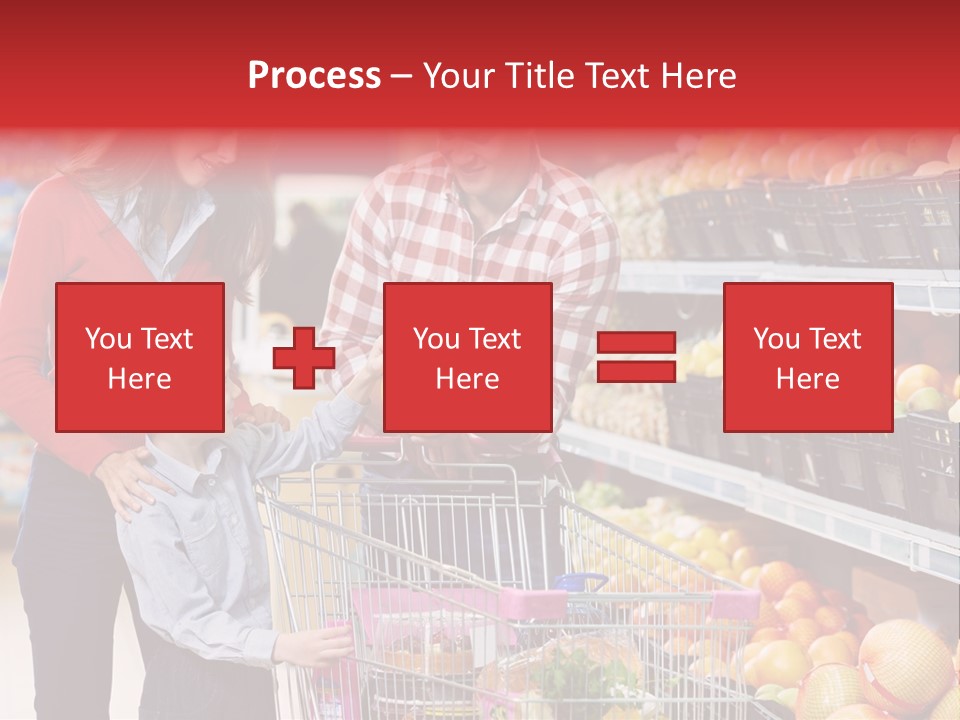 Woman People Marketplace PowerPoint Template