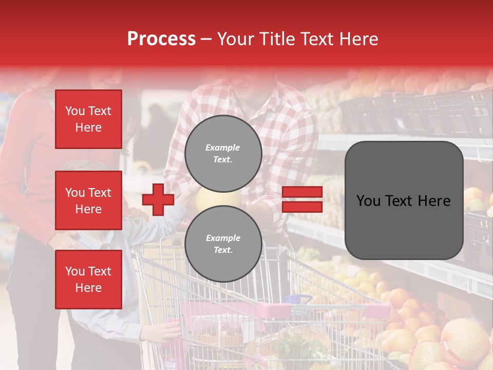 Woman People Marketplace PowerPoint Template
