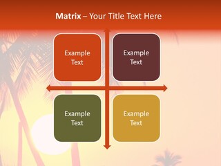 Backgrounds Over Starry PowerPoint Template