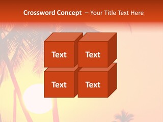 Backgrounds Over Starry PowerPoint Template