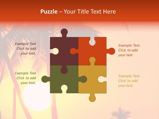 Backgrounds Over Starry PowerPoint Template