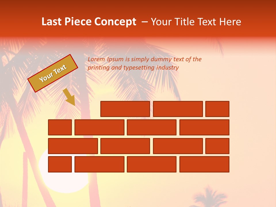 Backgrounds Over Starry PowerPoint Template