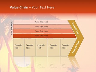 Backgrounds Over Starry PowerPoint Template