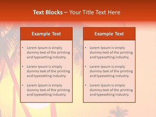 Backgrounds Over Starry PowerPoint Template