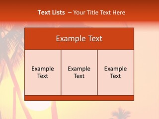 Backgrounds Over Starry PowerPoint Template
