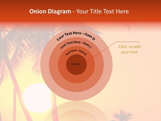 Backgrounds Over Starry PowerPoint Template