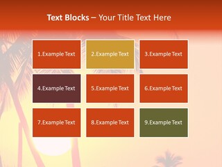 Backgrounds Over Starry PowerPoint Template