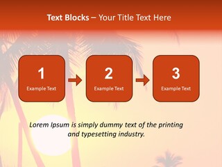 Backgrounds Over Starry PowerPoint Template