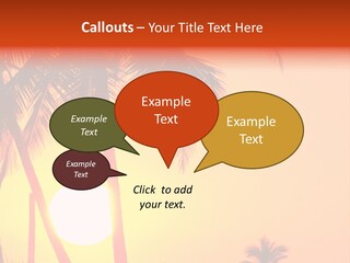 Backgrounds Over Starry PowerPoint Template