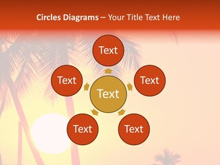 Backgrounds Over Starry PowerPoint Template