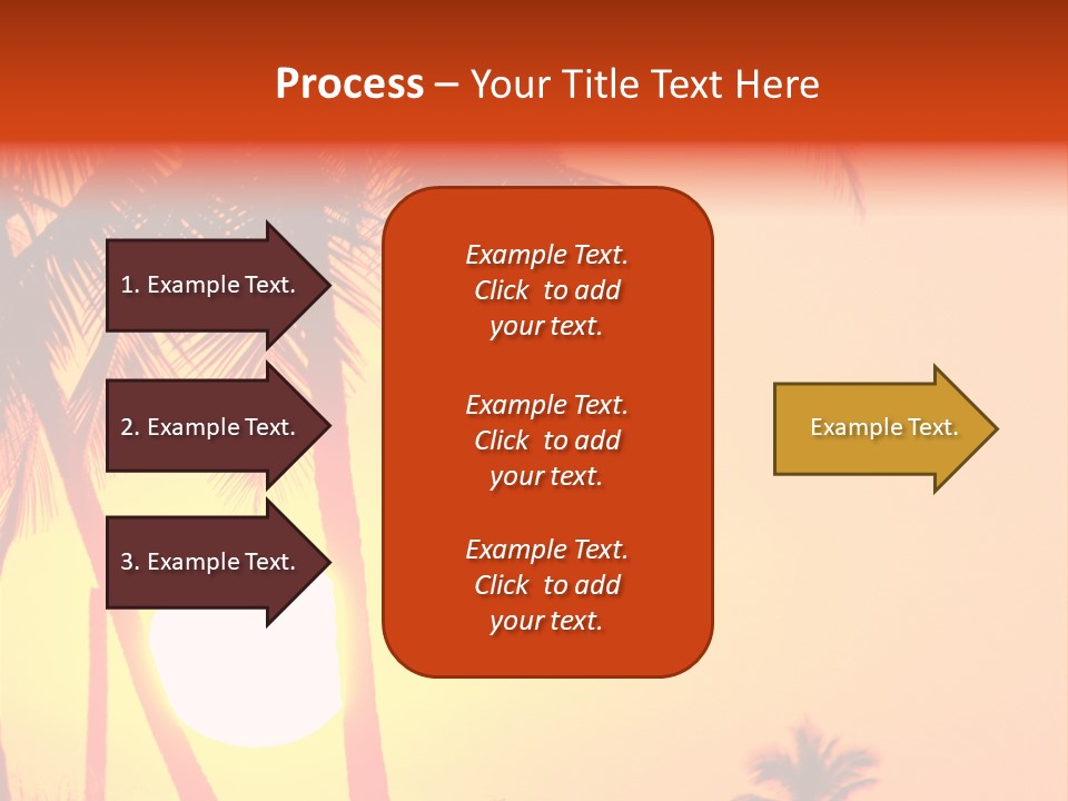 Backgrounds Over Starry PowerPoint Template