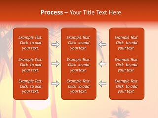 Backgrounds Over Starry PowerPoint Template