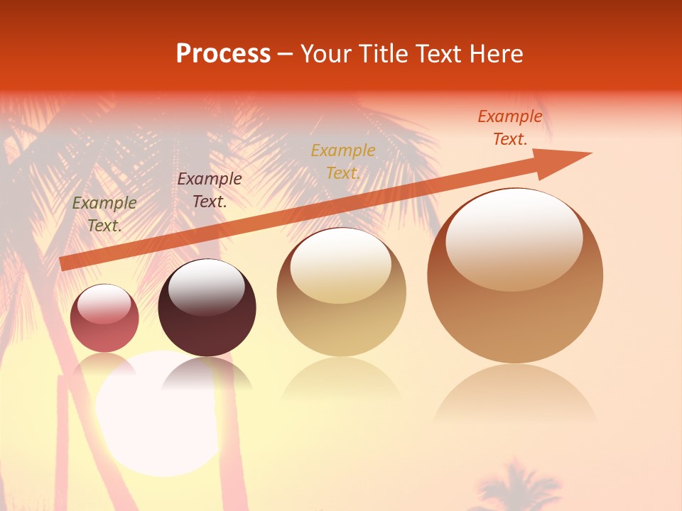 Backgrounds Over Starry PowerPoint Template