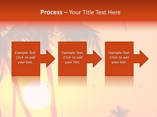 Backgrounds Over Starry PowerPoint Template