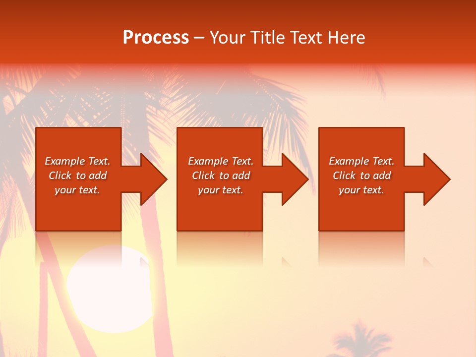 Backgrounds Over Starry PowerPoint Template