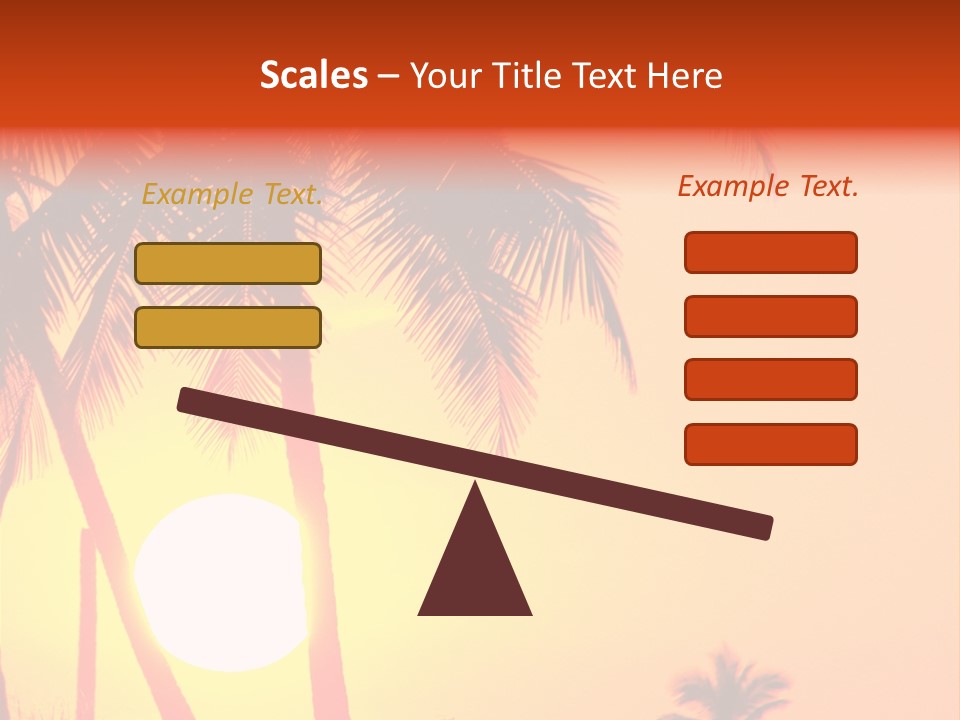 Backgrounds Over Starry PowerPoint Template