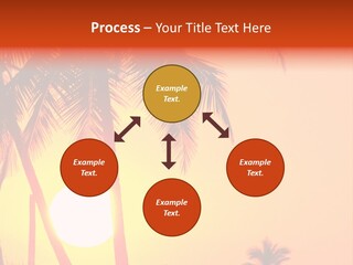 Backgrounds Over Starry PowerPoint Template