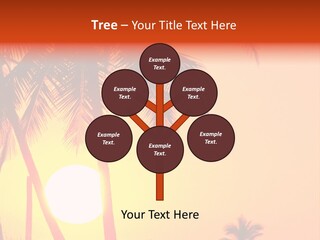 Backgrounds Over Starry PowerPoint Template