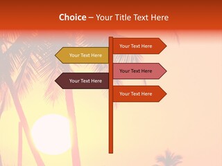 Backgrounds Over Starry PowerPoint Template