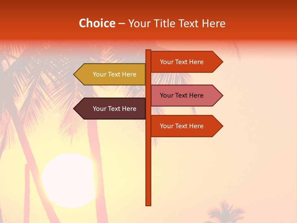 Backgrounds Over Starry PowerPoint Template