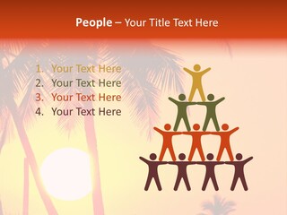 Backgrounds Over Starry PowerPoint Template