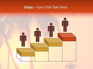 Backgrounds Over Starry PowerPoint Template