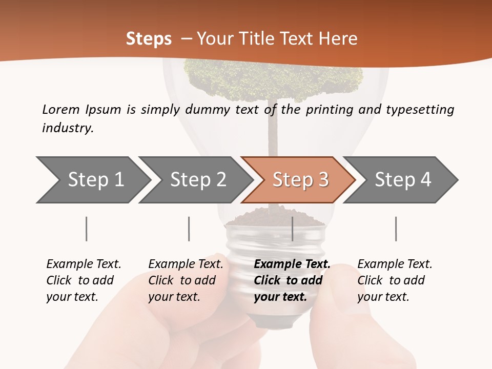 Equipment Forest Plant PowerPoint Template
