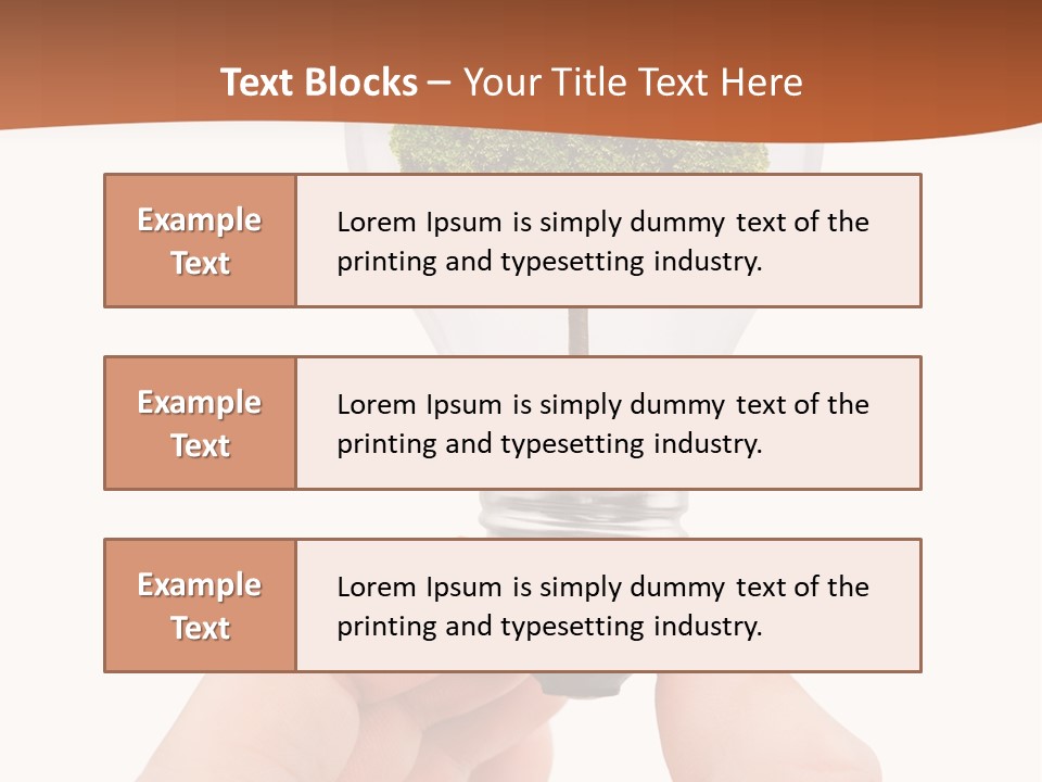 Equipment Forest Plant PowerPoint Template