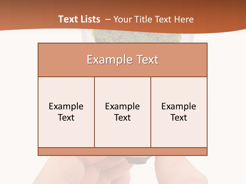 Equipment Forest Plant PowerPoint Template