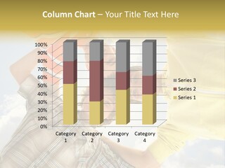 Guy Many Sky PowerPoint Template