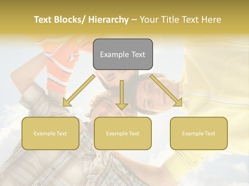 Guy Many Sky PowerPoint Template