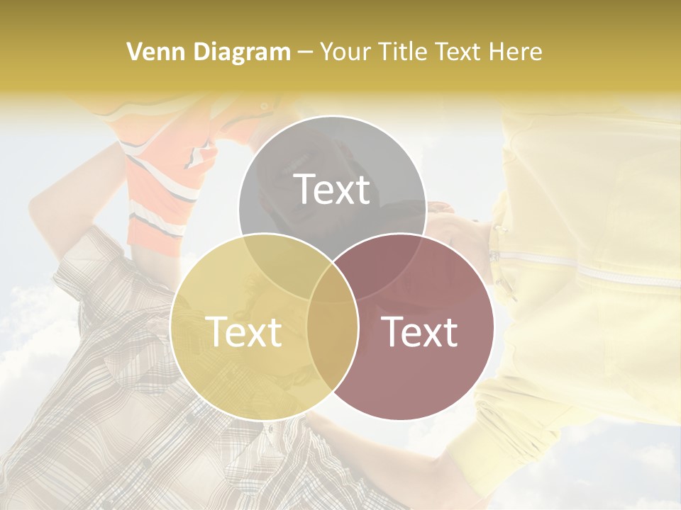 Guy Many Sky PowerPoint Template