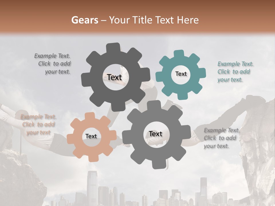 Connection Power Success PowerPoint Template