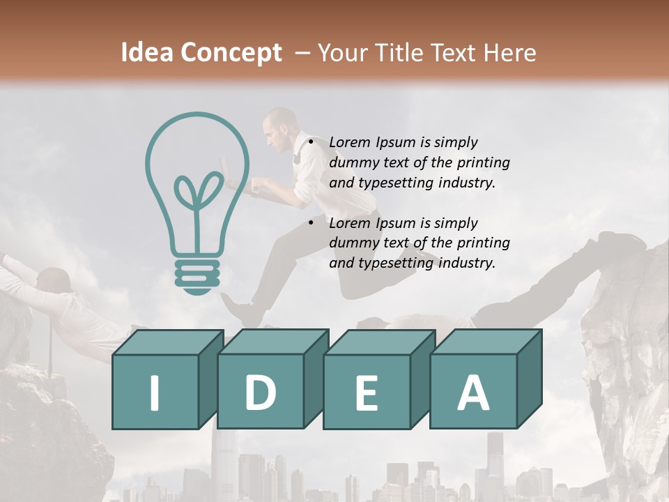 Connection Power Success PowerPoint Template