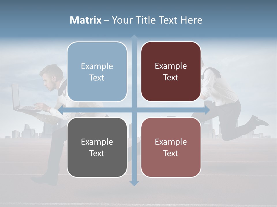 Activity Man Work PowerPoint Template