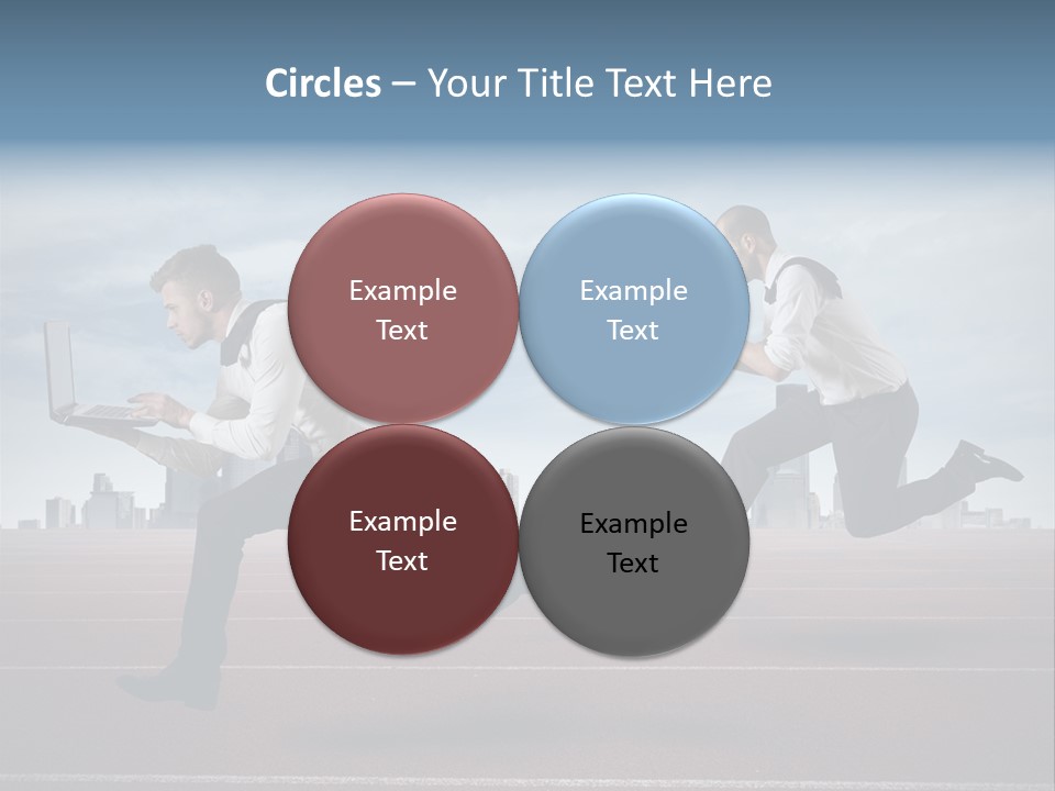 Activity Man Work PowerPoint Template