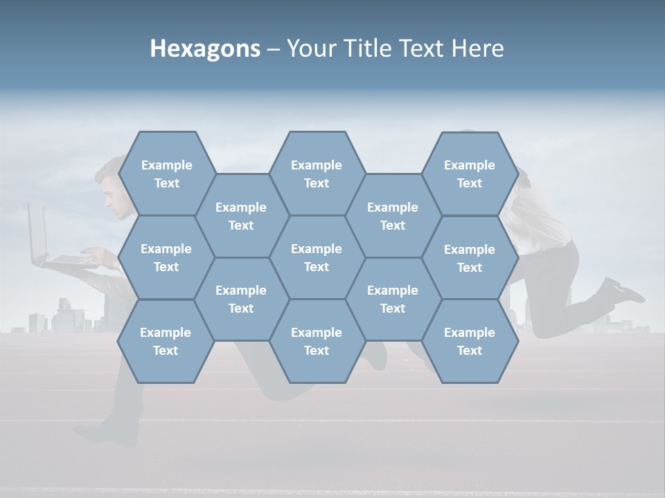 Activity Man Work PowerPoint Template