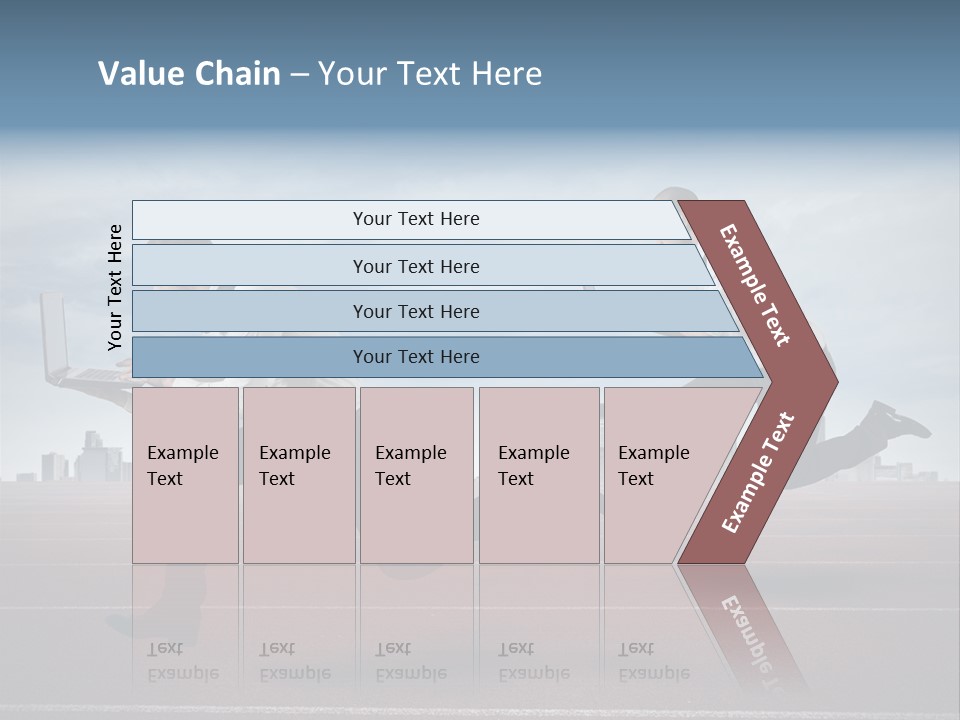 Activity Man Work PowerPoint Template