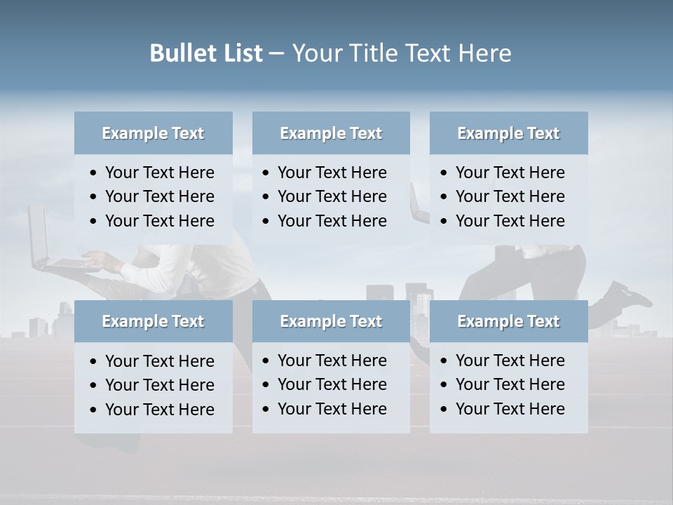 Activity Man Work PowerPoint Template