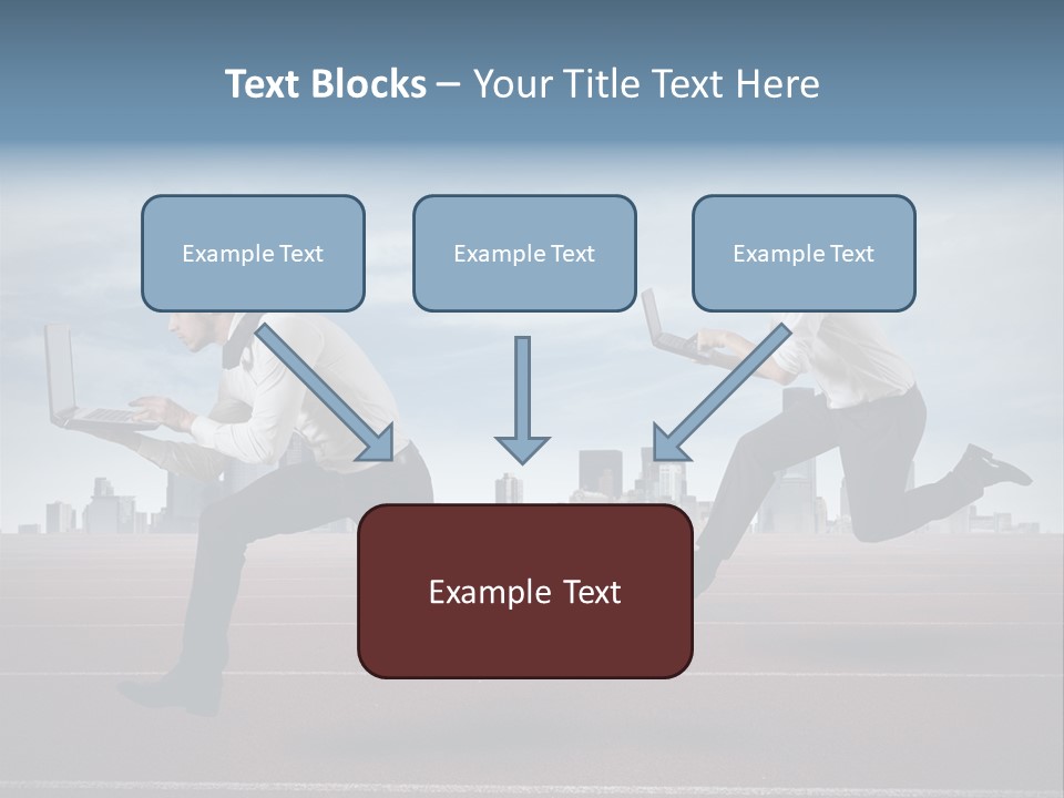 Activity Man Work PowerPoint Template