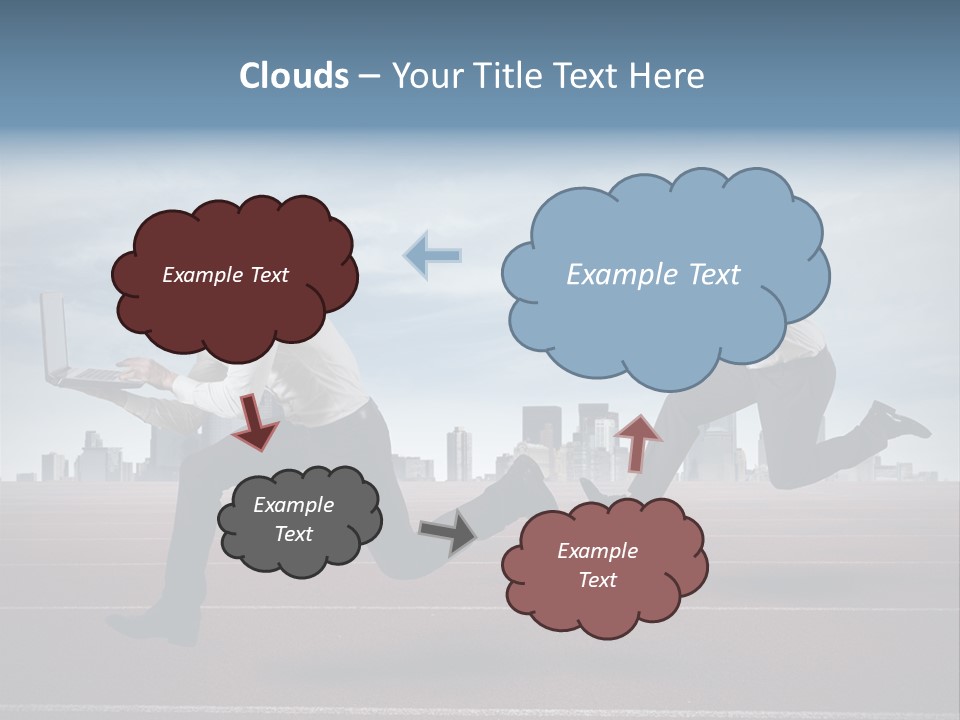 Activity Man Work PowerPoint Template