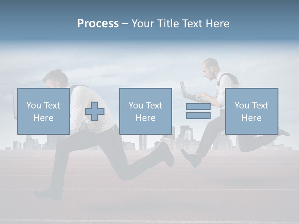 Activity Man Work PowerPoint Template