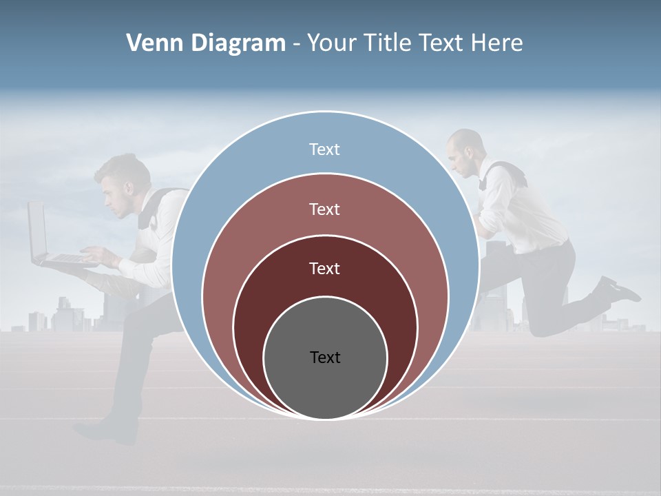 Activity Man Work PowerPoint Template