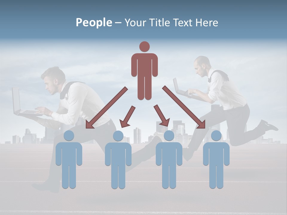 Activity Man Work PowerPoint Template