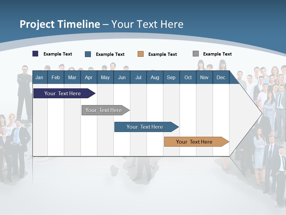 Community Young Image PowerPoint Template